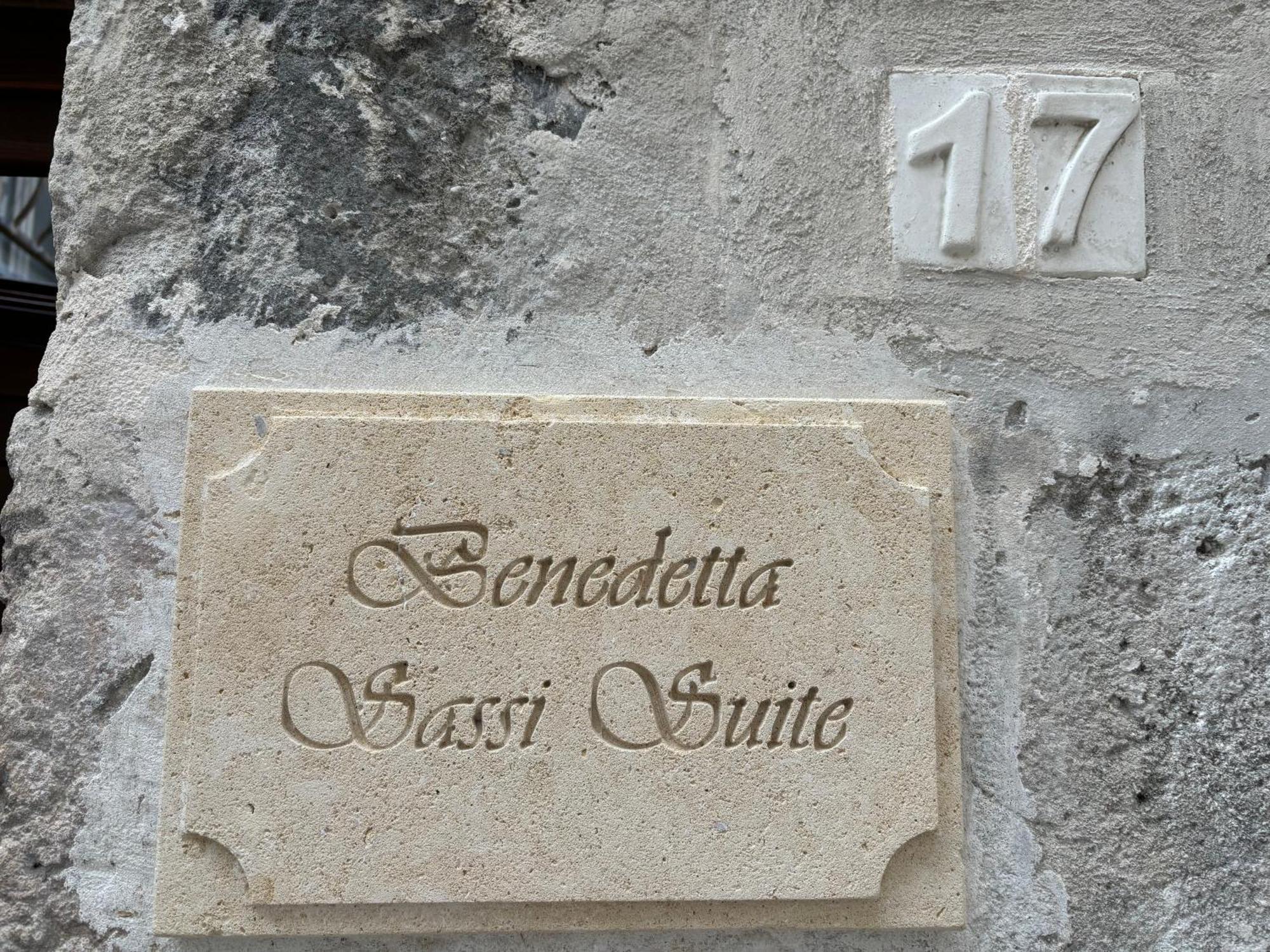 Benedetta Sassi Suite Матера Экстерьер фото